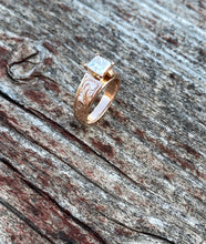 Load image into Gallery viewer, EXAMPLE LISTING: Cathedral Band Engagement Ring