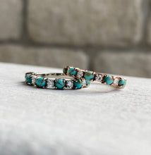 Load image into Gallery viewer, EXAMPLE LISTING: Turquoise & Diamond Band
