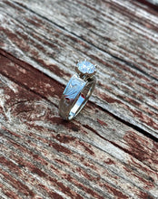 Load image into Gallery viewer, EXAMPLE LISTING: Cathedral Band Engagement Ring