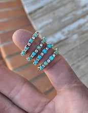 Load image into Gallery viewer, EXAMPLE LISTING: Turquoise & Diamond Band