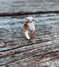 Load image into Gallery viewer, EXAMPLE LISTING: Cathedral Band Engagement Ring