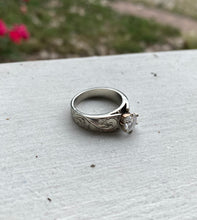 Load image into Gallery viewer, EXAMPLE LISTING: Cathedral Band Engagement Ring