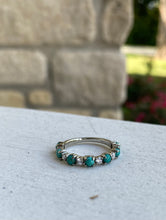 Load image into Gallery viewer, EXAMPLE LISTING: Turquoise & Diamond Band