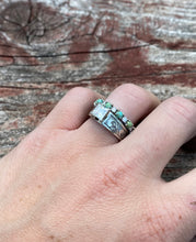 Load image into Gallery viewer, EXAMPLE LISTING: Turquoise &amp; Diamond Band

