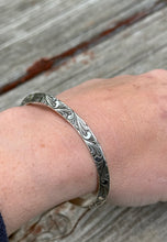Load image into Gallery viewer, Engraved triangle bracelets
