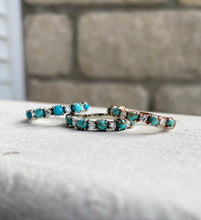 Load image into Gallery viewer, EXAMPLE LISTING: Turquoise &amp; Diamond Band
