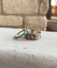 Load image into Gallery viewer, EXAMPLE LISTING: Turquoise &amp; Diamond Band
