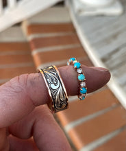 Load image into Gallery viewer, EXAMPLE LISTING: Turquoise &amp; Diamond Band
