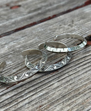 Load image into Gallery viewer, Engraved triangle bracelets
