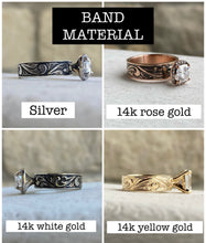 Load image into Gallery viewer, EXAMPLE LISTING: Cathedral Band Engagement Ring
