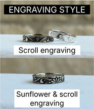 Load image into Gallery viewer, EXAMPLE LISTING: Engraved Wedding Band
